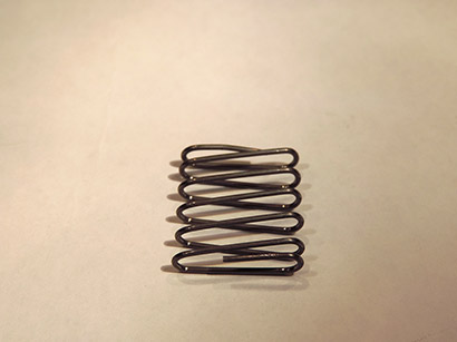 Forming of a Chrome Silicon Spring